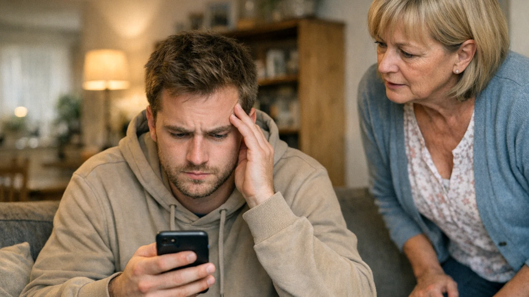 Die Mutter bemerkt, dass ihr erwachsenes Kind (20-25 Jahre) zunehmend unfähig ist, eigenständige Entscheidungen zu treffen – sei es in Bezug auf Beruf, Beziehungen oder den Alltag – ohne vorher die Zustimmung oder Meinung der Mutter einzuholen. Das Kind ruft mehrmals täglich an, zieht keine wichtigen Schritte ohne Rücksprache durch und zeigt Anzeichen von emotionaler Blockade, wenn die Mutter nicht erreichbar ist."