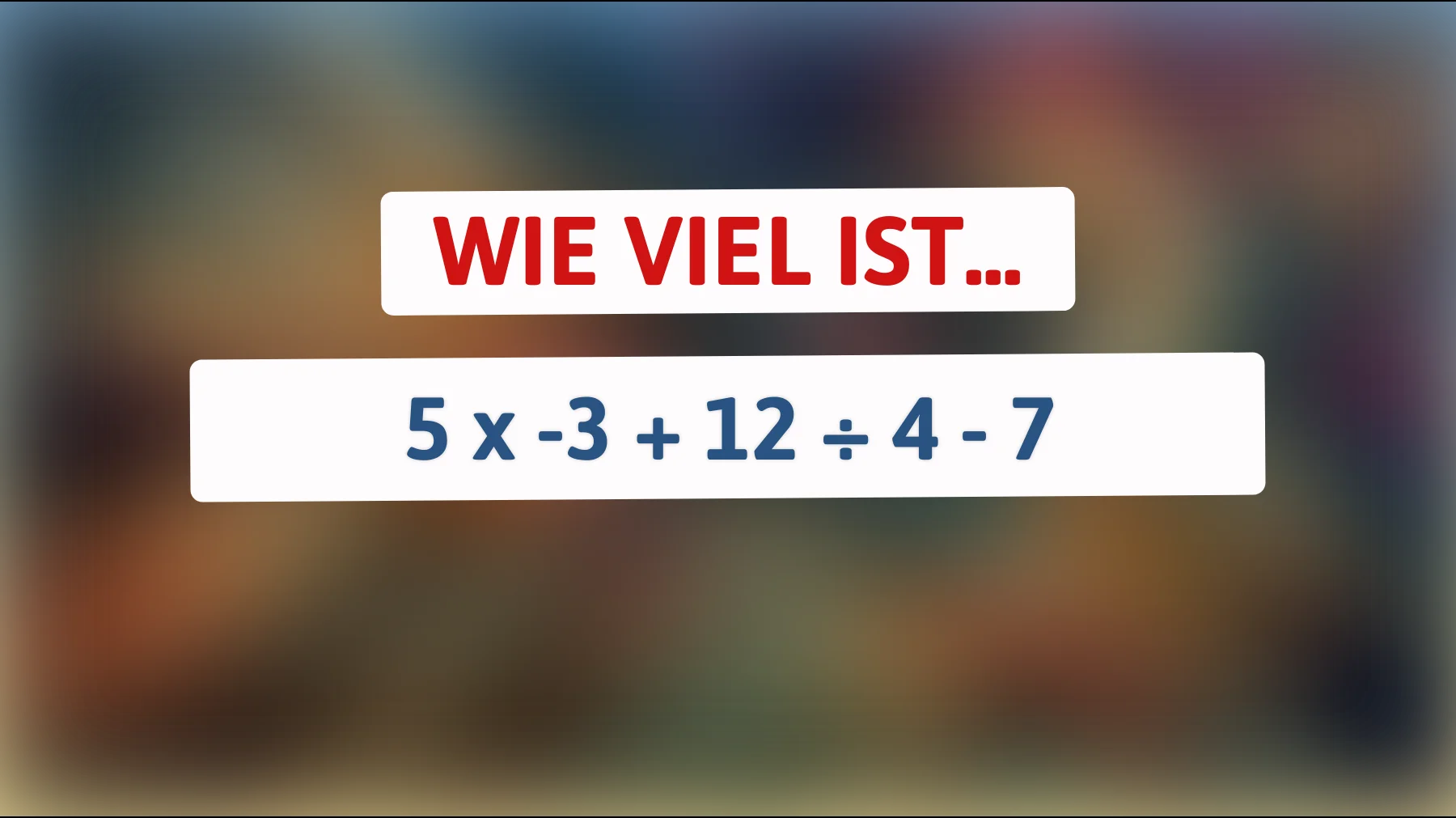 Nur die klügsten Köpfe knacken dieses Rechenrätsel: Bereit für die ultimative Zahlenherausforderung?"