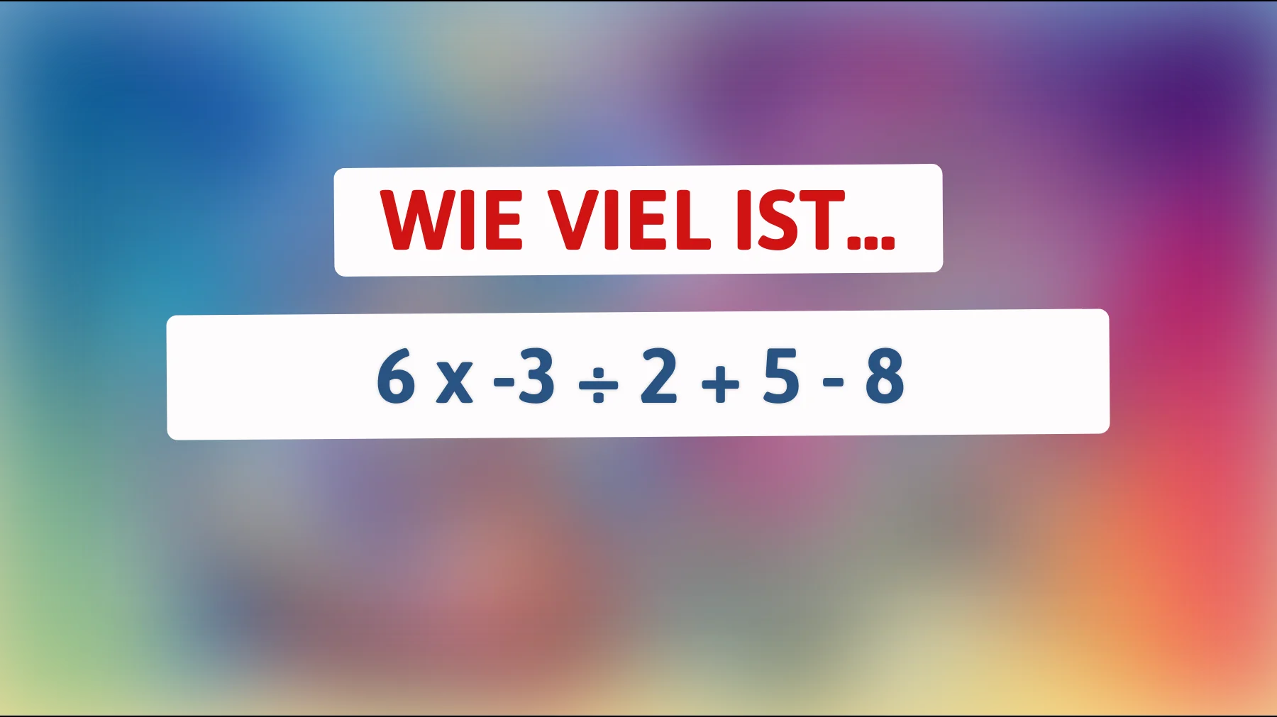 Nur die schlausten Köpfe können dieses mathematische Rätsel knacken: Teste dein Wissen!"